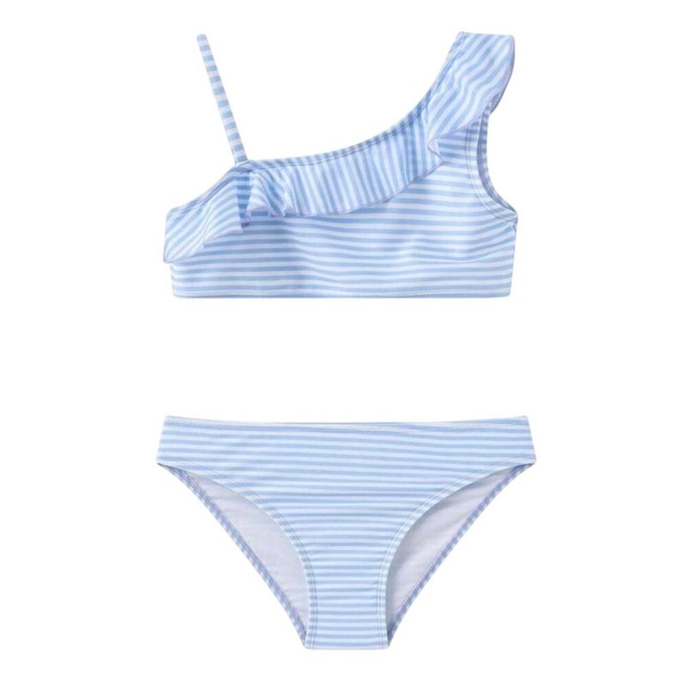 Star Girls Two-Piece Swimsuit / Blue